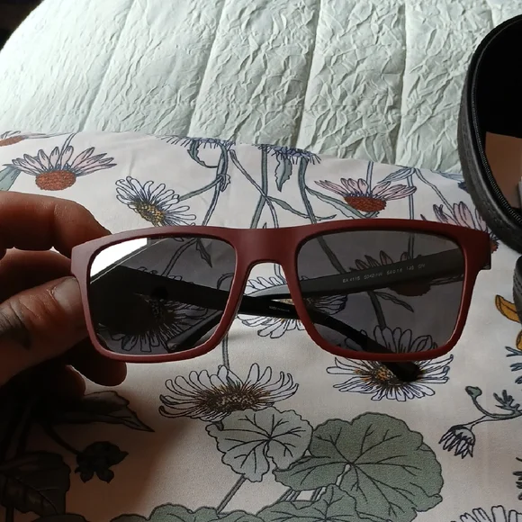 NWT Emporio Armani Men's EA4115 411 Black/maroon Frames/sunglasses - Picture 11 of 16